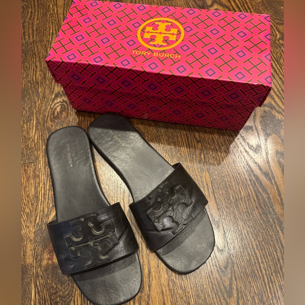 Tory Burch Black Slide sandals